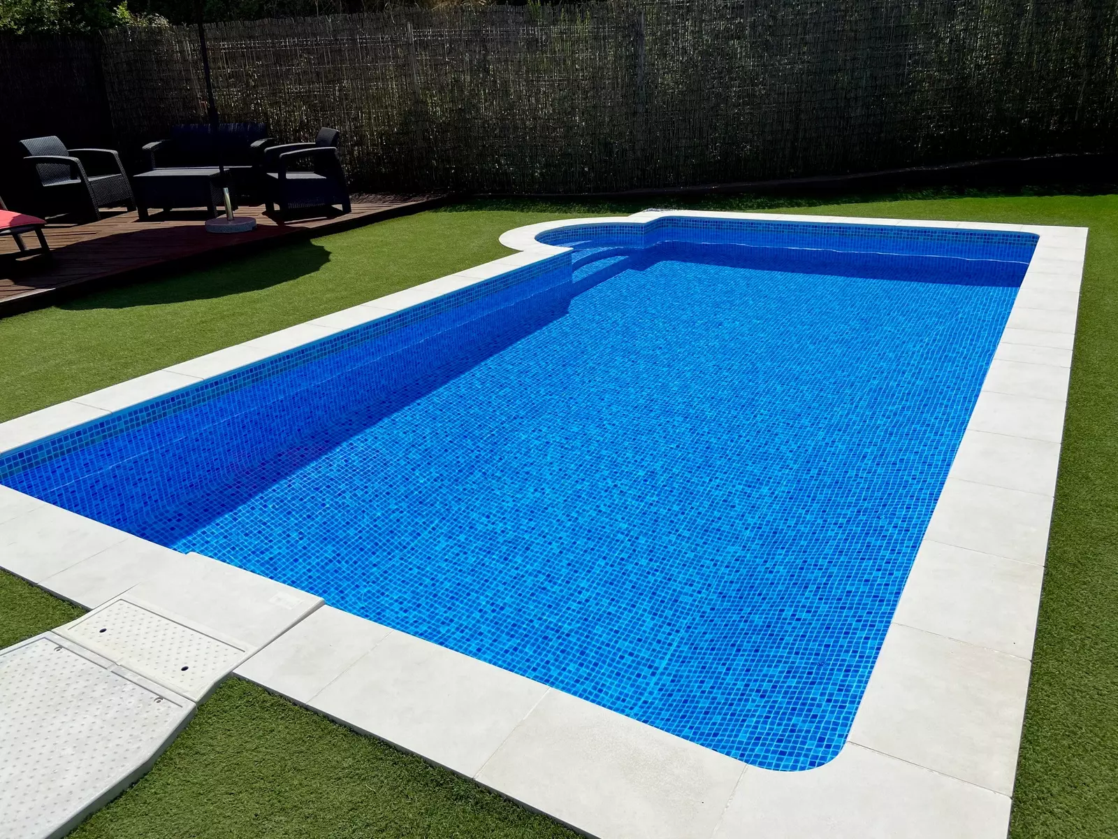 Bazénová fólia Sopremapool Design - Marbella Blue Mosaic 1,5mm