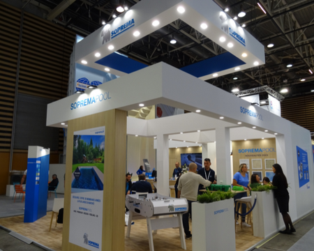 SOPREMAPOOL booth - Piscine Global Europe