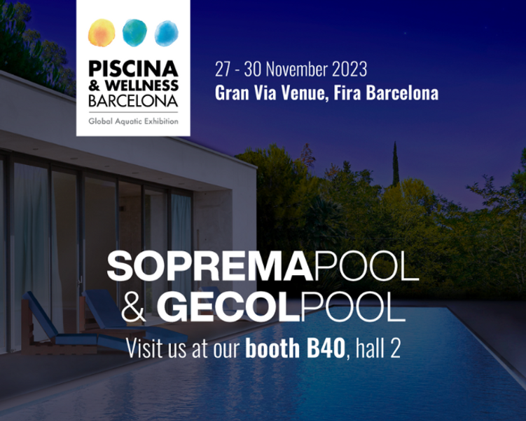 The complete range of pool waterproofing at the Piscina & Wellness Barcelona fair